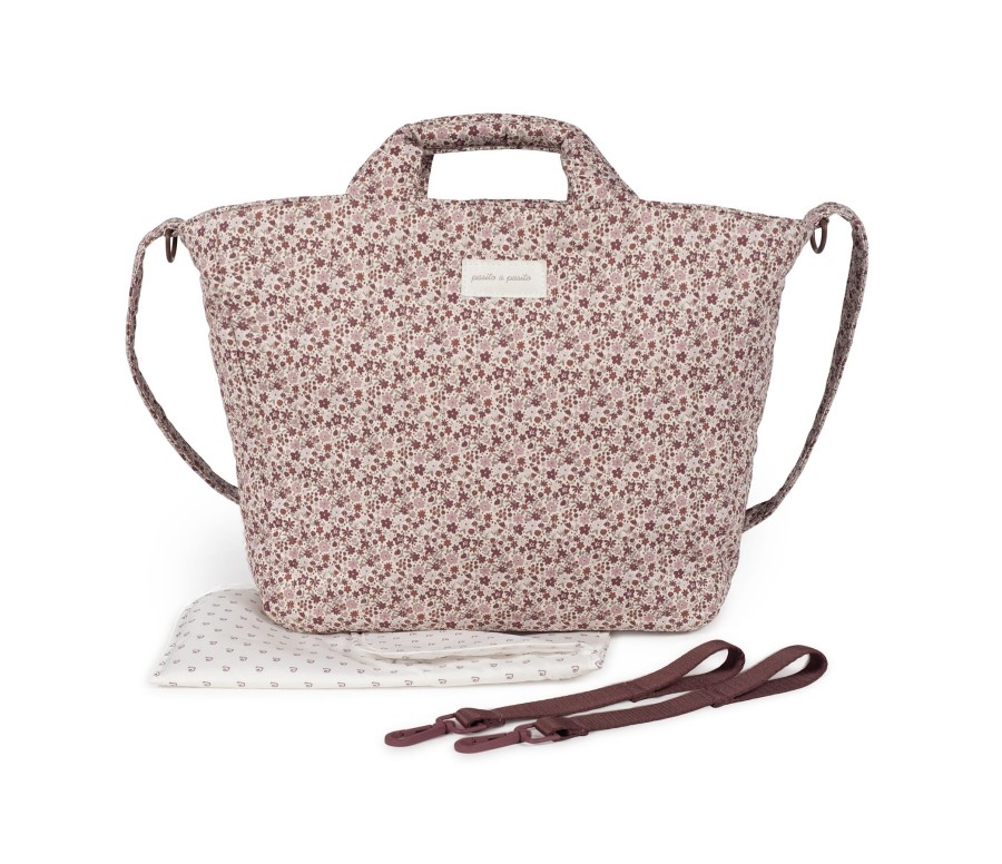 Bolsa Cherry flores Pasito a pasito Bolsa Cherry flores Pasito a pasito