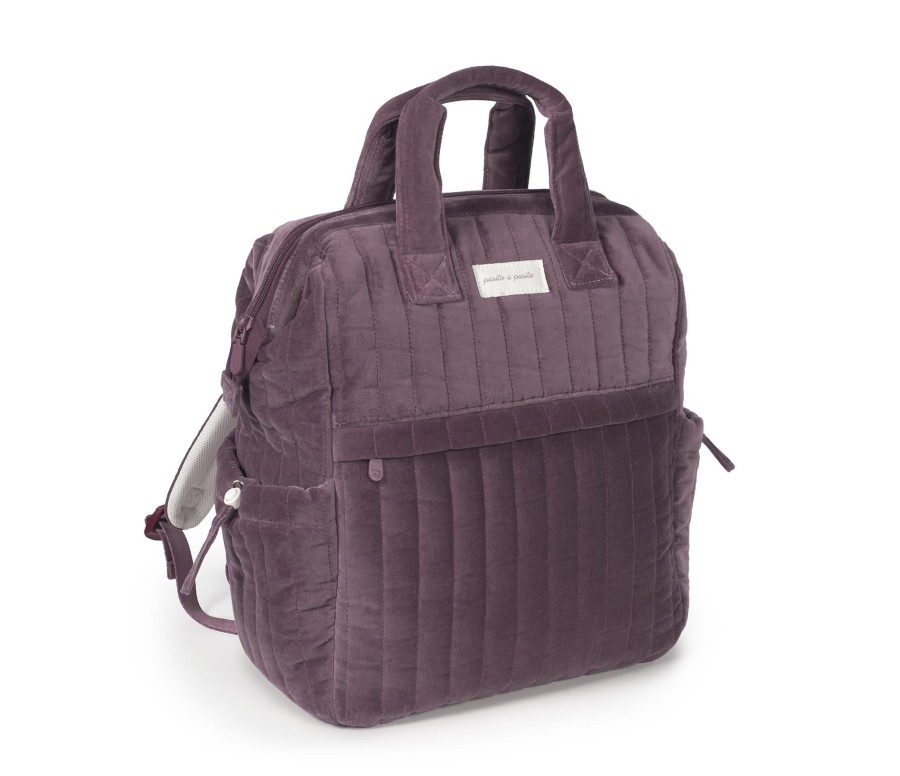 Mochila Cherry Velvet Pasito a pasito Mochila Cherry Velvet Pasito a pasito