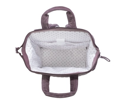 Mochila Cherry Velvet Pasito a pasito