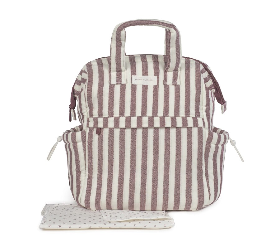 Mochila Cherry Rayas Pasito a pasito Mochila Cherry Rayas Pasito a pasito