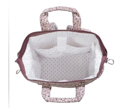 Mochila Cherry flores Pasito a pasito