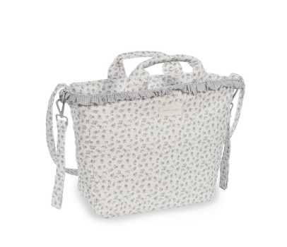Bolsa Little Bloom Flor gris Pasito a pasito