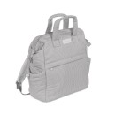 Mochila Little Bloom Vichy gris Pasito a pasito Mochila Little Bloom Vichy gris Pasito a pasito