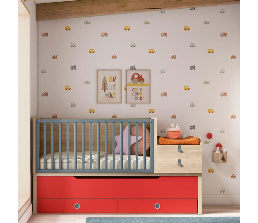 Convertible Bi-cama Plus Ros
