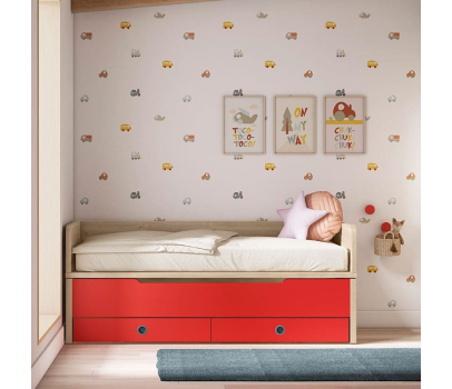 Convertible Bi-cama Plus Ros