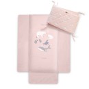 Pack nórdico Polaris rosa 60x120 Bonjourbebé
