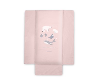 Pack nórdico Polaris rosa 60x120 Bonjourbebé
