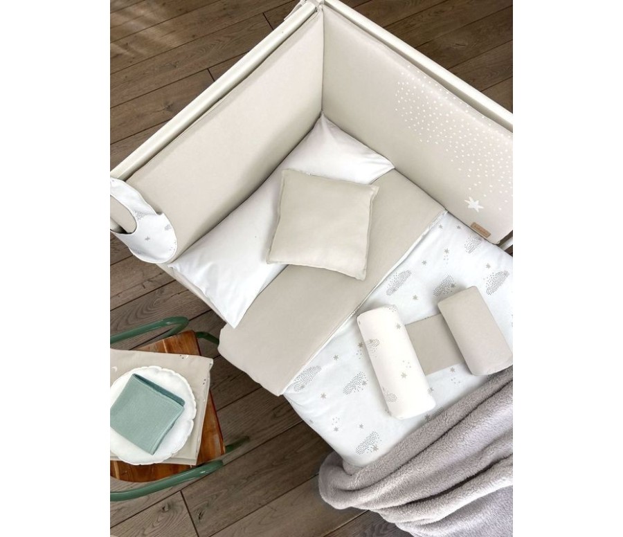 Pack nórdico Starry night blanco Babyclic 70x140