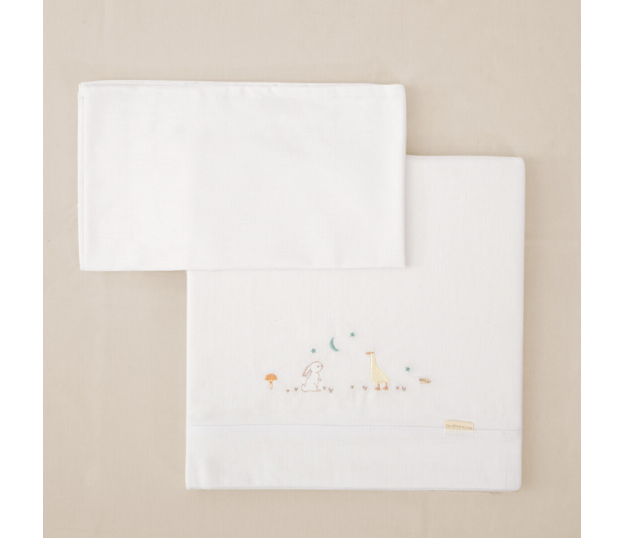 Llençols Happy forest 60x120 Bimbi
