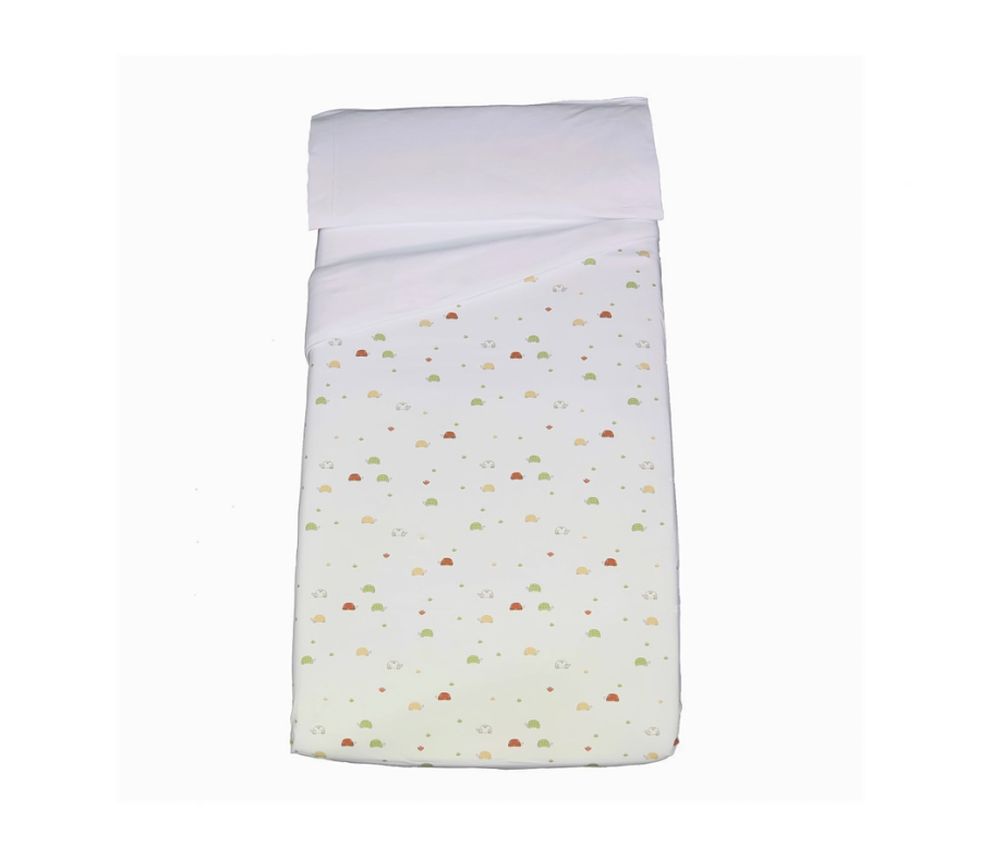 Funda nórdica minicuna Tortugas verdes Sonpetit