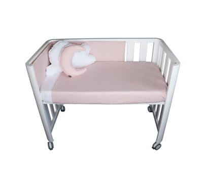 Funda nòrdica minibressol Cielo rosa Sonpetit