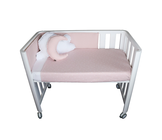Funda nòrdica minibressol Cielo rosa Sonpetit