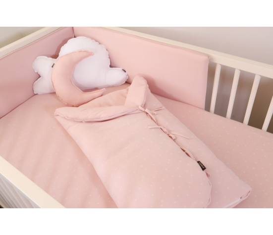 Funda nòrdica minibressol Cielo rosa Sonpetit