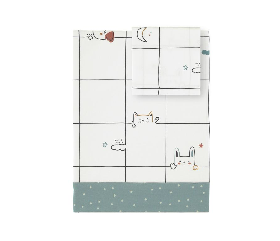 Sabanas Happy minicuna Petitpraia