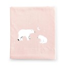 Sabanas Polaris rosa minicuna Bonjourbebé