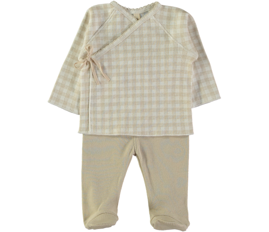 Conjunt amb gorro Toscana sand Lillymom