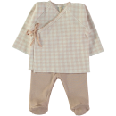 Conjunto con gorro Toscana nude Lillymom