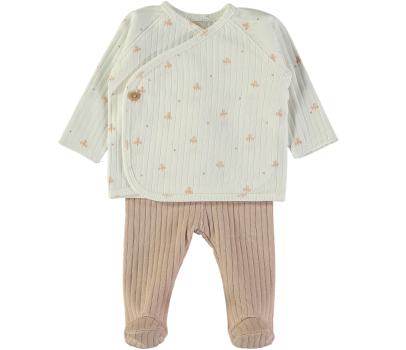 Conjunt amb gorro Easy Clovers nude Lillymom
