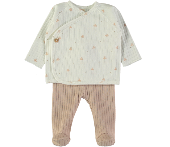 Conjunt amb gorro Easy Clovers nude Lillymom