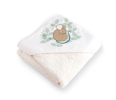 Capa de baño Spring Cottage ratón Bonjourbebé