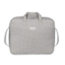 Maleta Little Bloom Vichy gris Pasito a pasito Maleta Little Bloom Vichy gris Pasito a pasito