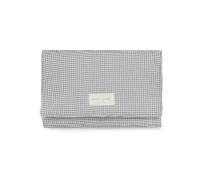 Canviador Little Bloom Vichy gris Pasito a pasito