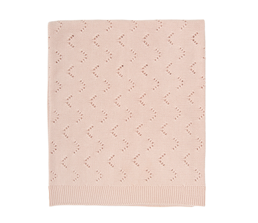 Manta bambú Bimbi rosa