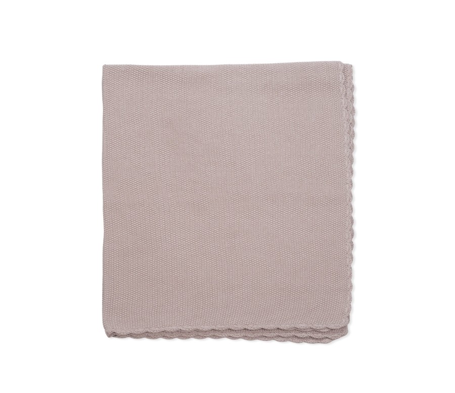 Manta tricot rosa Pasito a pasito Manta tricot rosa Pasito a pasito