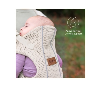 Mochila transpirable Dual Air Jané sand
