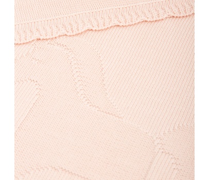 Manta tricot Rosa Bimbi